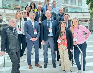 Deutsche Kolleg:innen auf dem Triennial Congress der IFSSH/ IFSHT