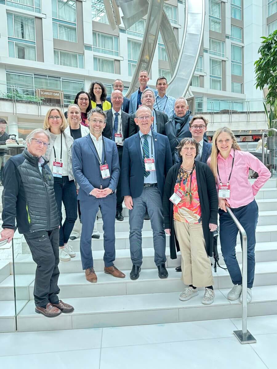 Deutsche Kolleg:innen auf dem Triennial Congress der IFSSH/ IFSHT